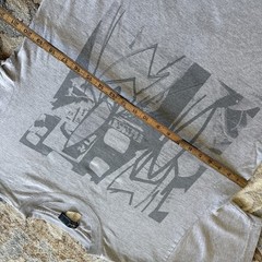 Futura Laboratories Pointman Abstract Art Tee Gray Japan Made T Shirt Official