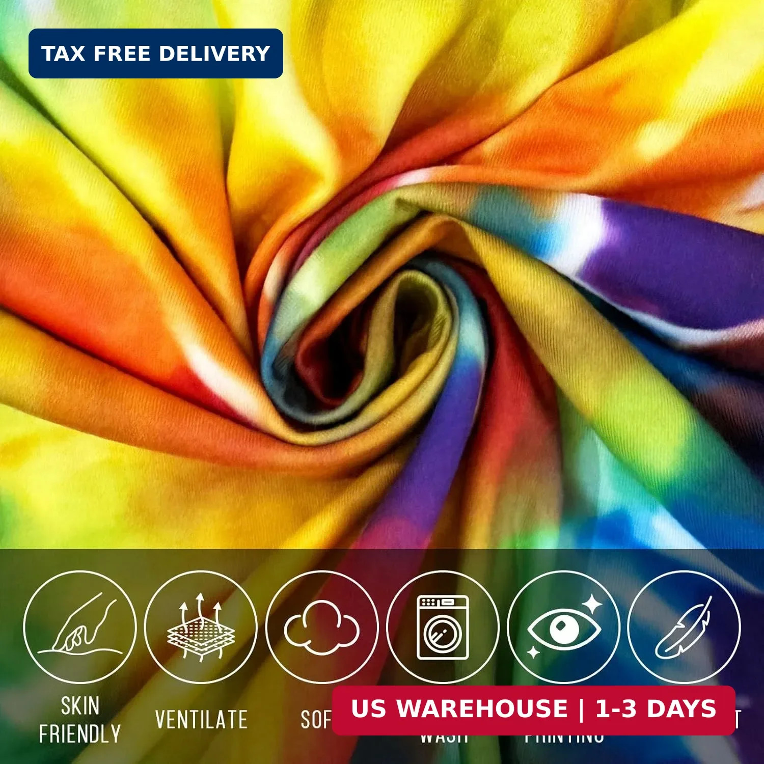 Tie Dye Shirts for Men, Short Sleeve Mens Tie Dye Shirts, Mens Rainbow Tie Dye gallery