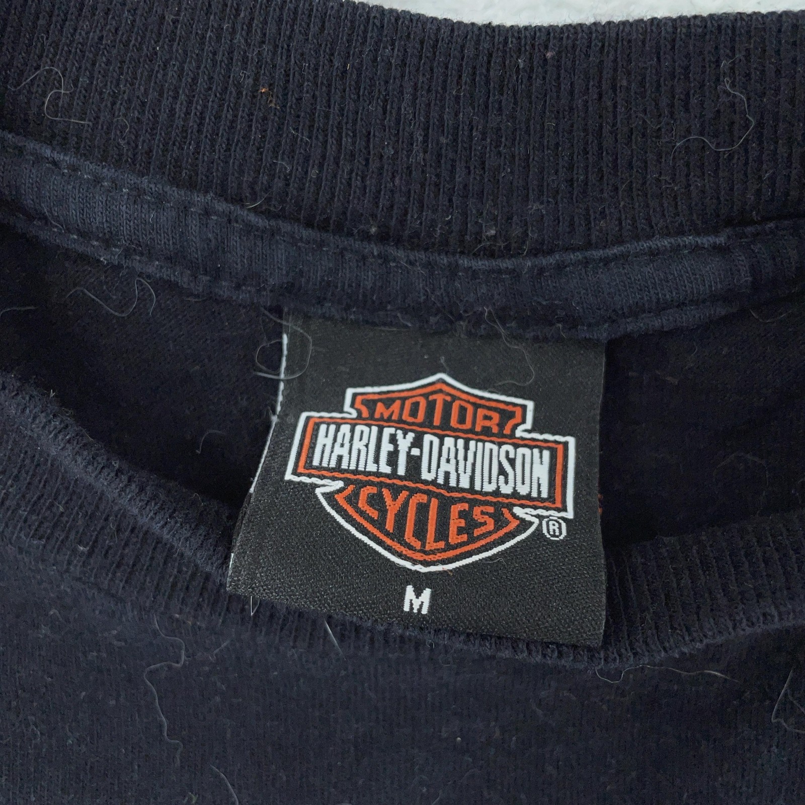 Harley-Davidson Shirt Mens Small Black Williams Lebanon NJ Biker Motorcycle USA gallery