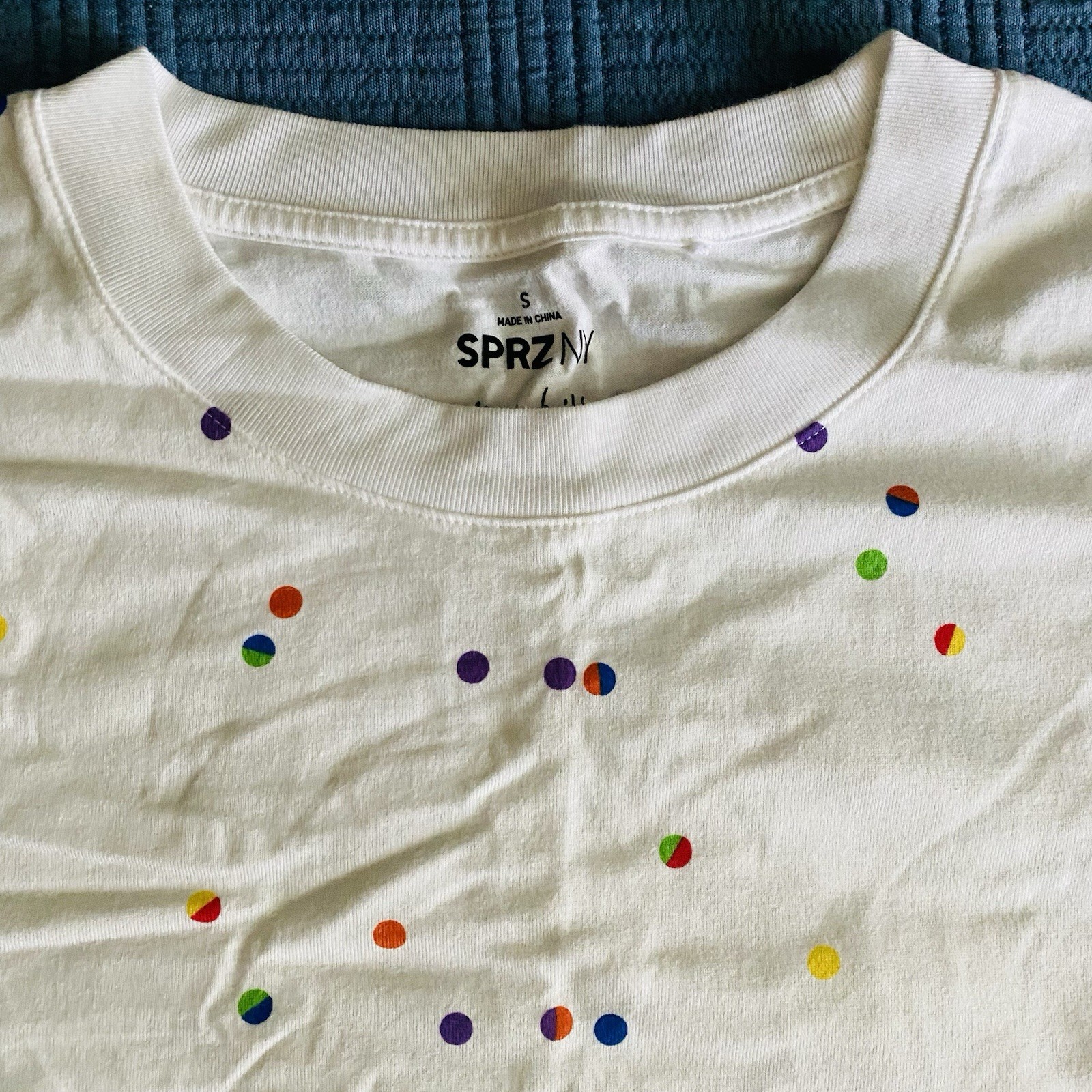 MAX BILL x SPRZ NY x Uniqlo Rare Shirt Cubes Size S NEW White Modern Art gallery