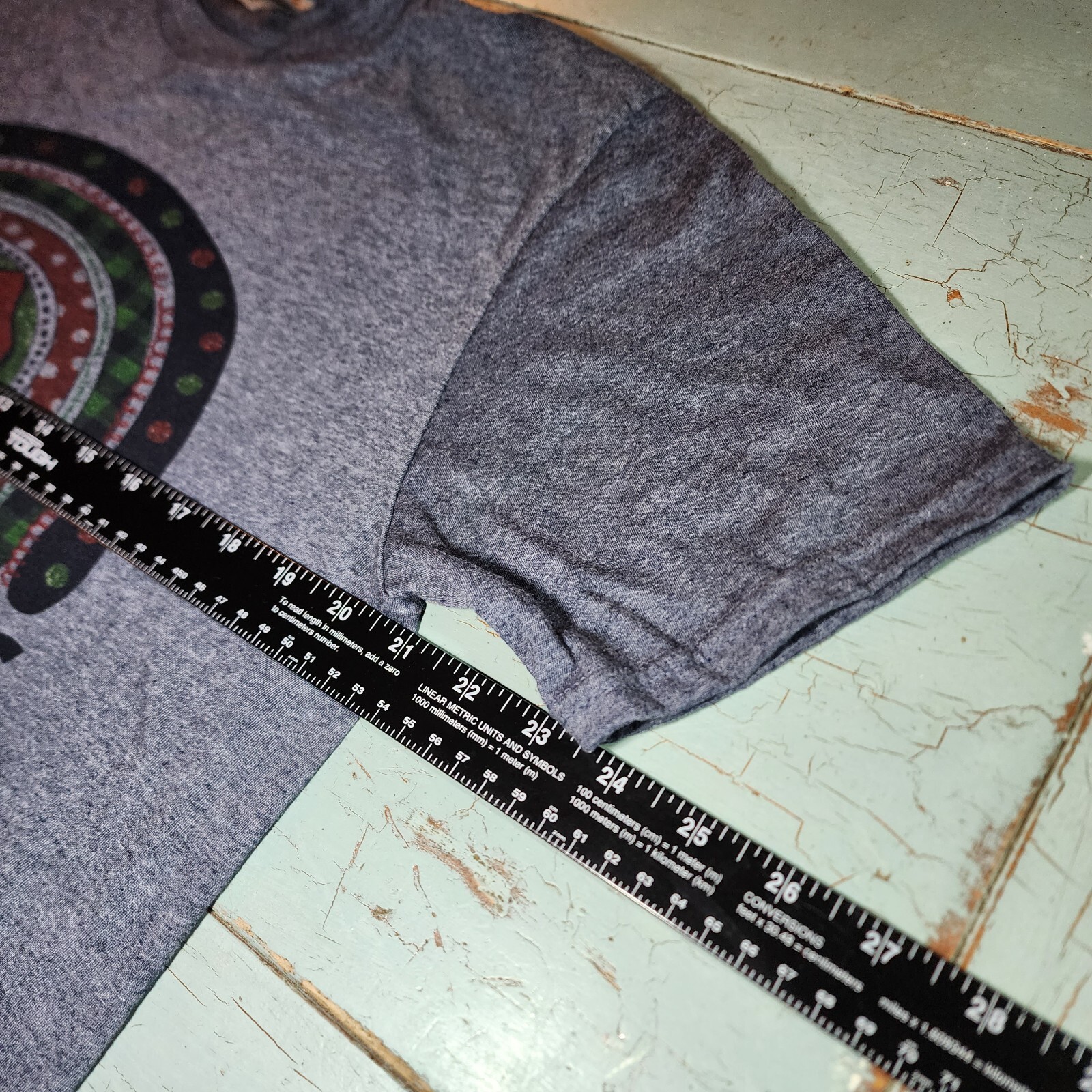 The Grinch Men's Merry Grinchmas Short Sleeve Shirt Large gray gallery