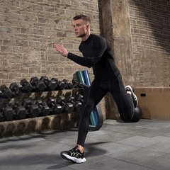 Men Compression Sport T-Shirt Quick Dry Fitness Running Gym Tight Long Sleeve