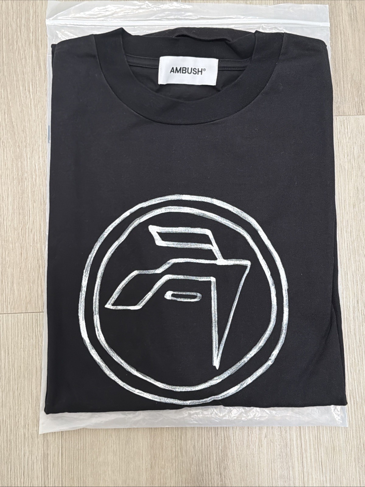 Brand New With Tag Ambush Hand Drawn Emblem T-Shirt gallery