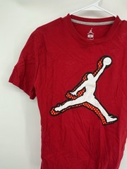 Nike Jordan Jumpman Logo Graphic T-Shirt Red Size L
