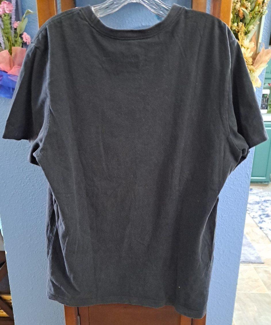 Nike Air Jordan Los Angeles City Men's T-Shirt Black Size L Faded Vtg Look DD803 gallery
