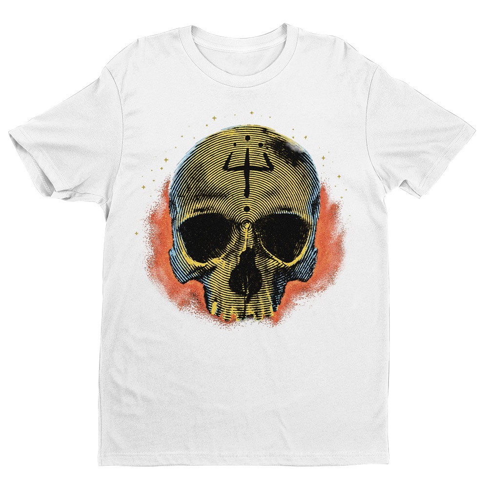 Retro Dark Skull Unisex T-shirt | Gothic Skull Shirt Gifts for Men gallery