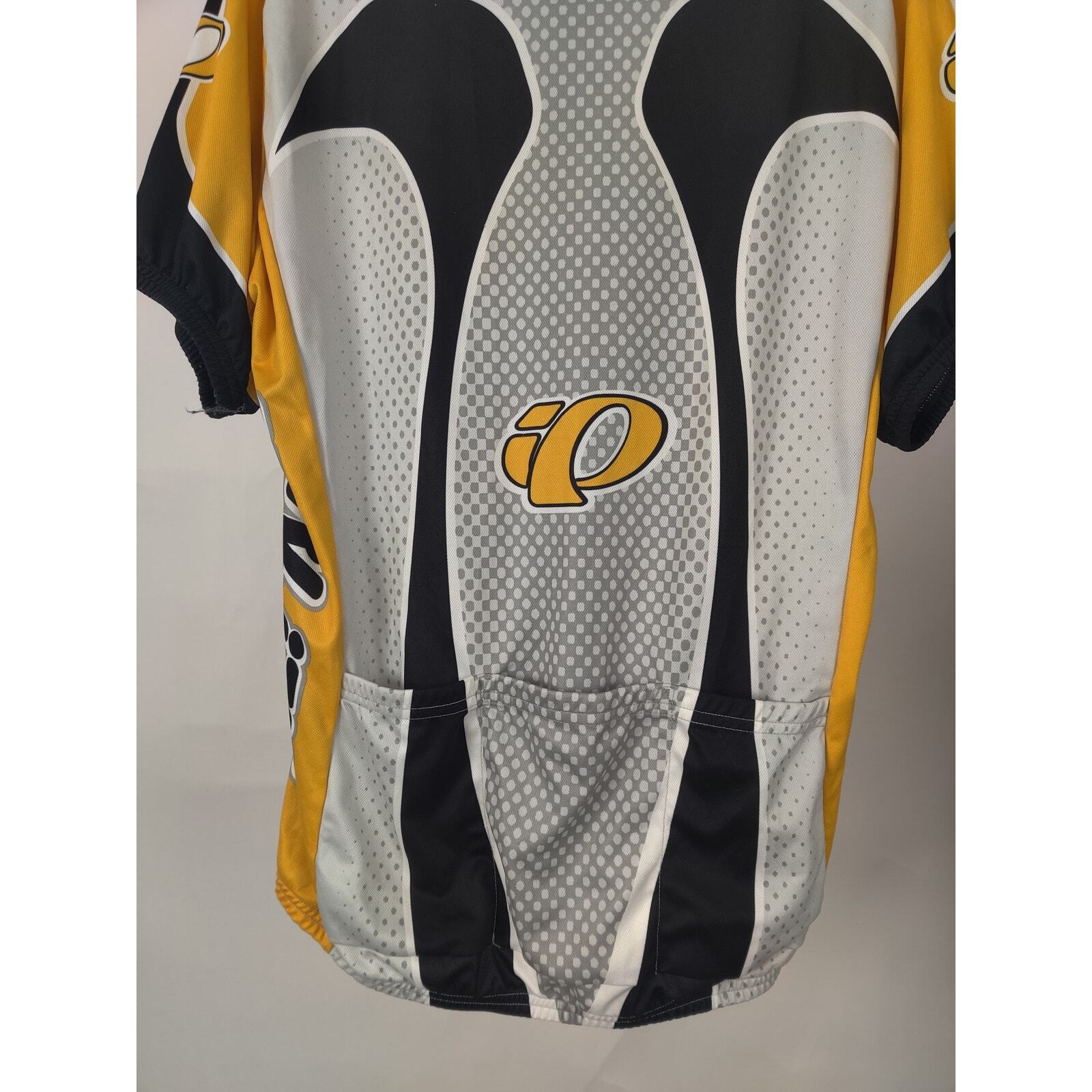 (V) Pearl Izumi Men cycling jersey sport lightweight sz L Made in USA gallery