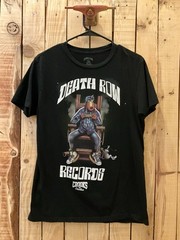 Death Row Records Crooks & Castles Collab Snoop Dogg Black Shirt Men’s Medium
