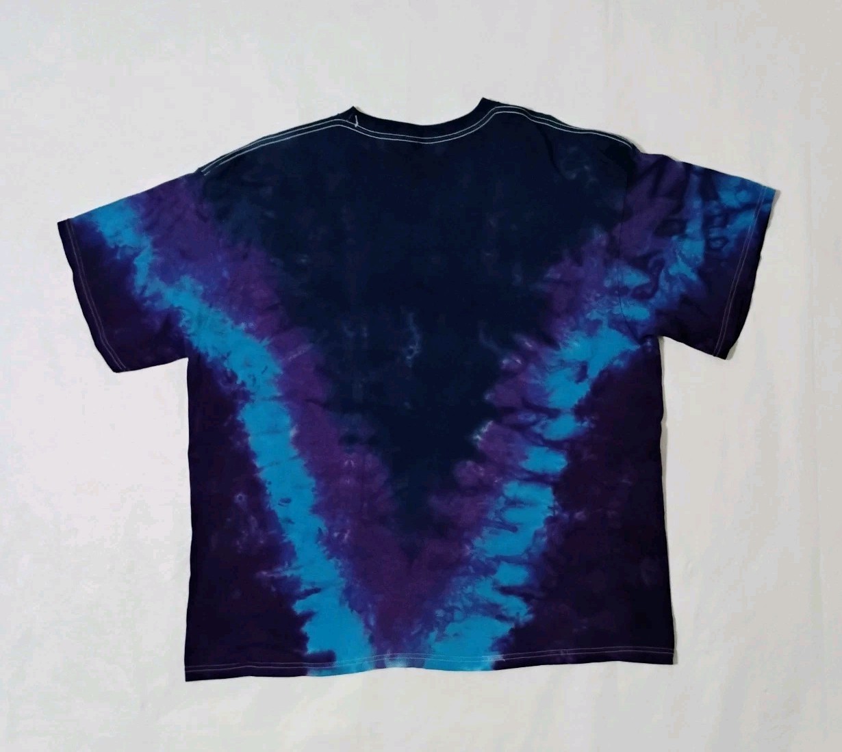 Men's Jimi Hendrix Lightning Graphic Purple Haze Tie Dye Shirt-Missing Size Tag gallery