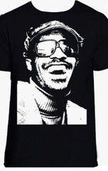 STEVIE WONDER Che Guevara Style Heavy Cotton T-shirt Size XL Kingdom