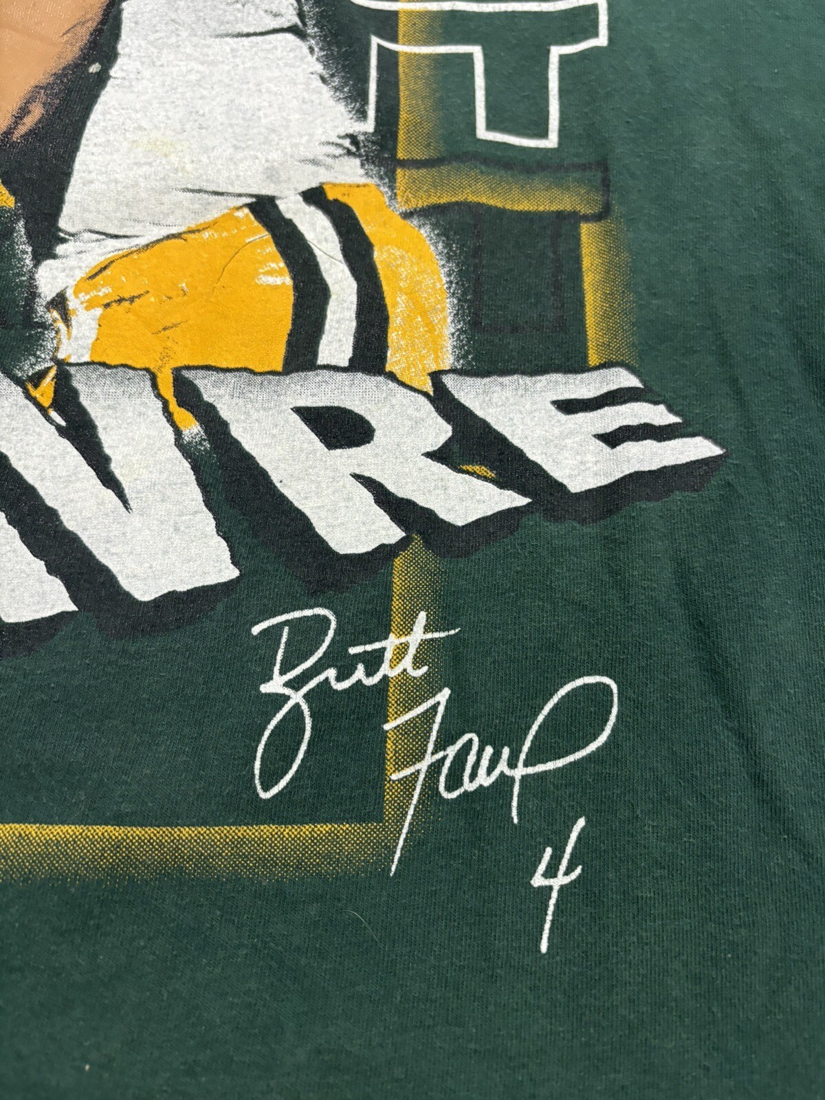 Vtg 1996 Brett Farve MVP Season Green Bay Packers T Shirt Men's Size 2XL Boxy gallery