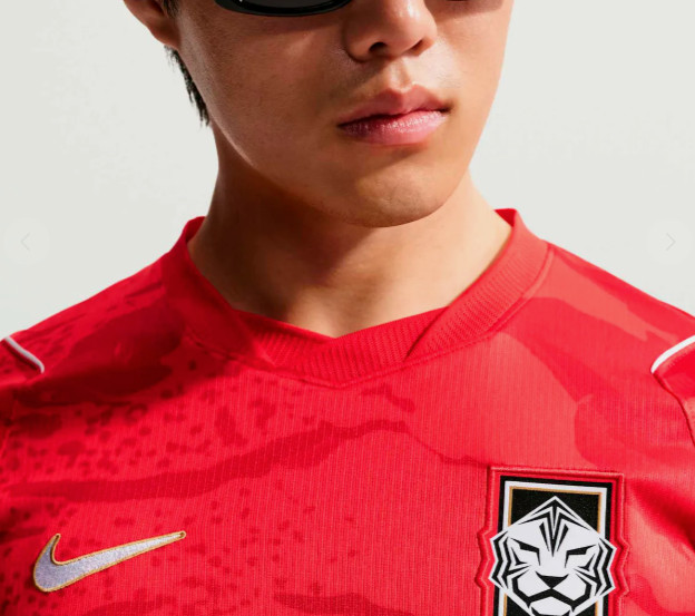 Nike Korea 2026 Stadium Home Dri Fit Soccer Replica Jersey Top Red IB5328-679 gallery
