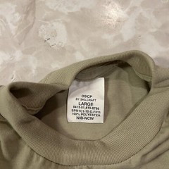 DSCP BY SKILLCRAFT Activewear 3 Men’s Crew Neck ARMY T Shirts Sand Color Large