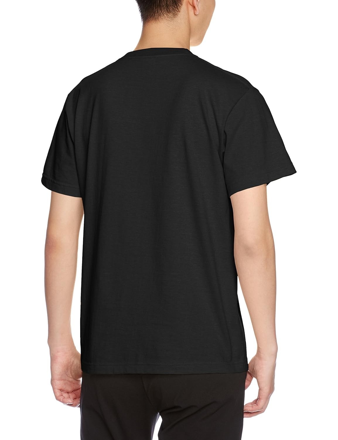 [US STOCK] United Athle 5.6oz Plain Short Sleeve T Shirt Black L New no tag gallery