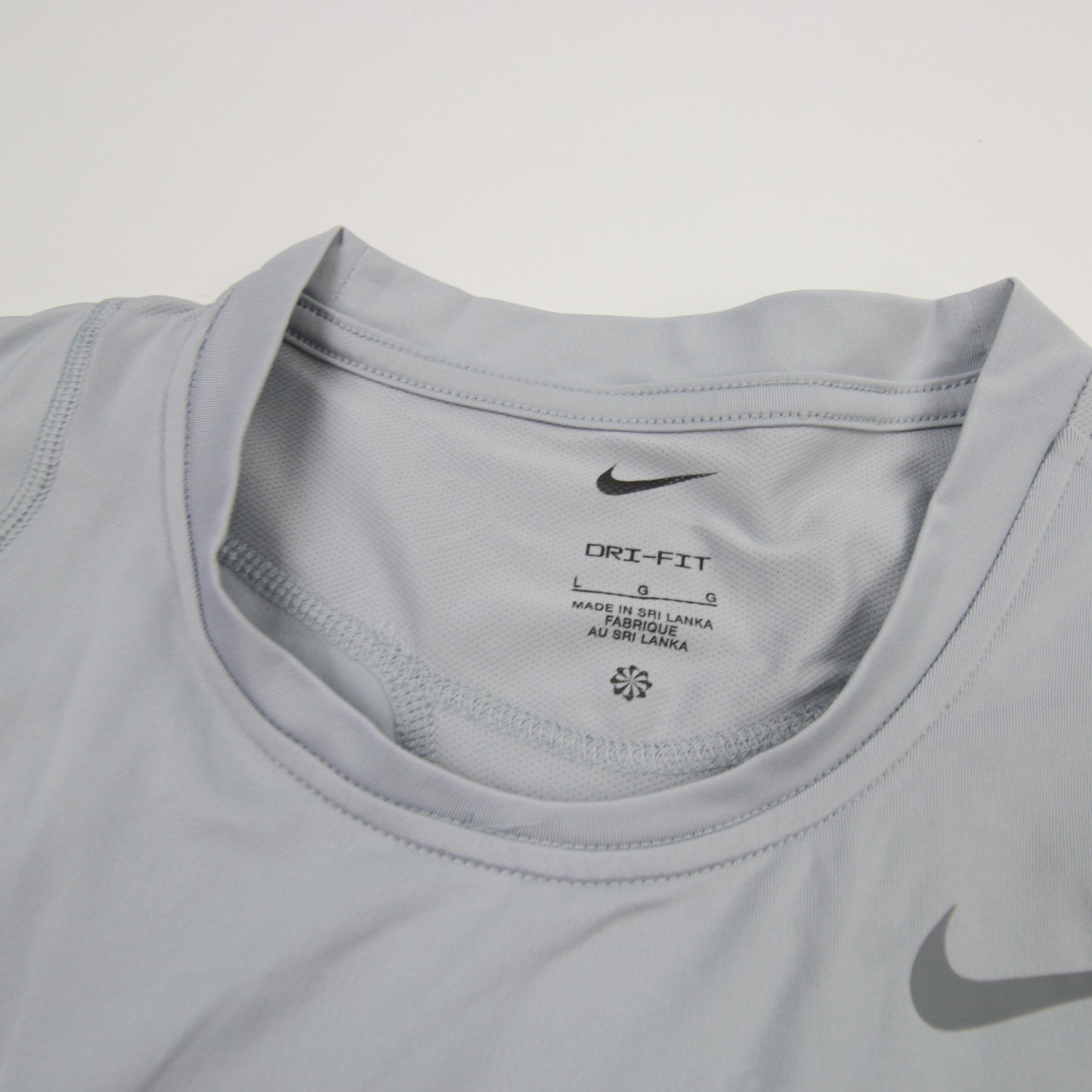 Nike Pro Sleeveless Shirt Men's Gray New with Tags L gallery