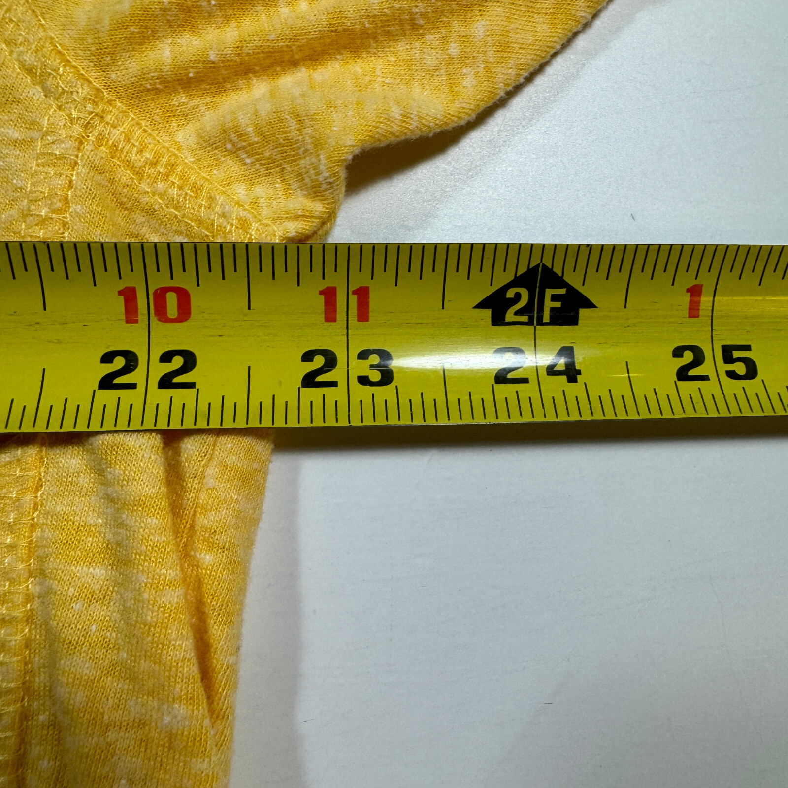 Hudson & Barrow Slim Men's Size 2XL Solid Yellow Cotton Blend Crew-Neck T-Shirt gallery