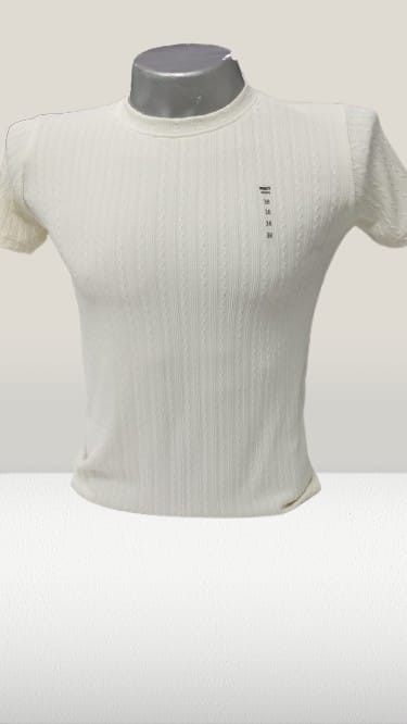 Texture Knit Fabric T shirts, Size M, L, XL gallery