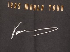 Yanni Live At The Acropolis The Symphony Concerts 1994 2 sided T Shirt sz XL USA