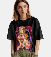 Bleach Anime Shirt Rangiku Matsumoto Tshirt Ichigo Bankai T-Shirt Girl Waifu Tee