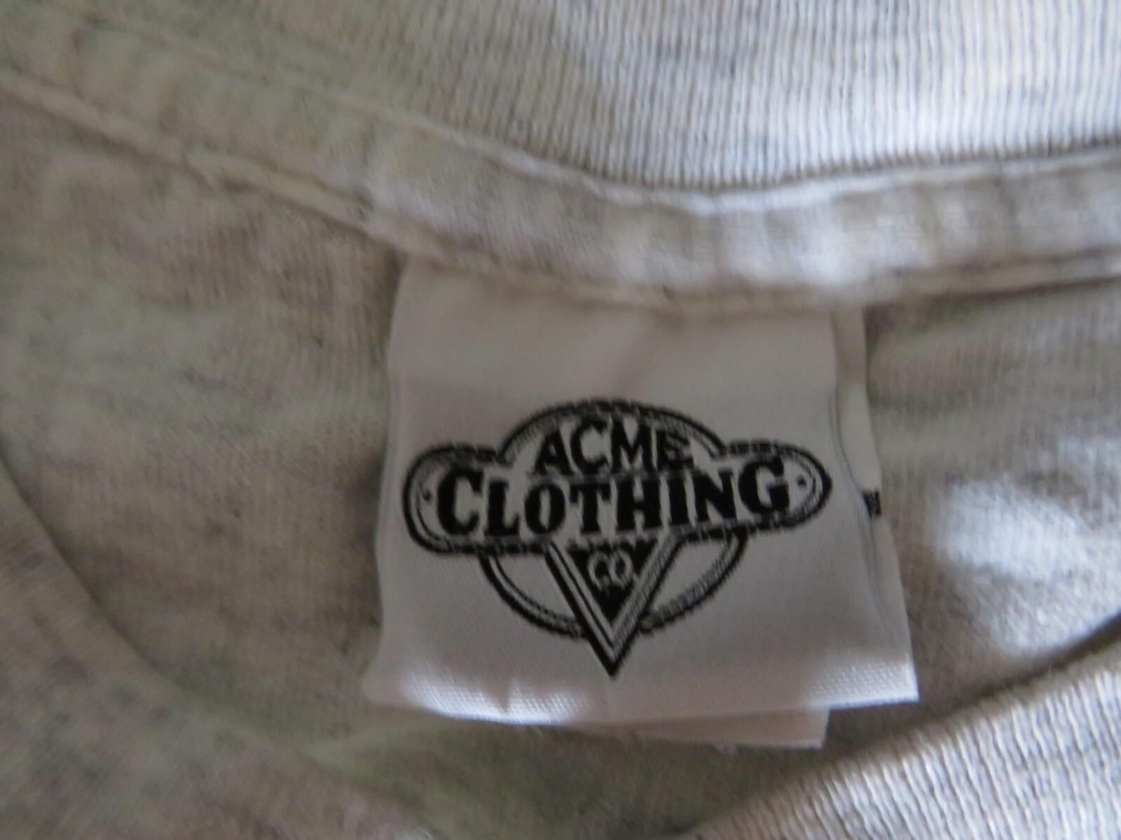 Vintage 90s Acme Clothing Marvin The Martian Recycle Earth T-shirt Size L Gray gallery