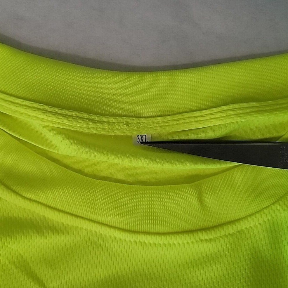 High Visibility Safety Shirt 3XL Hi-Vis Reflective Workwear Towing Class 2 ANSI gallery