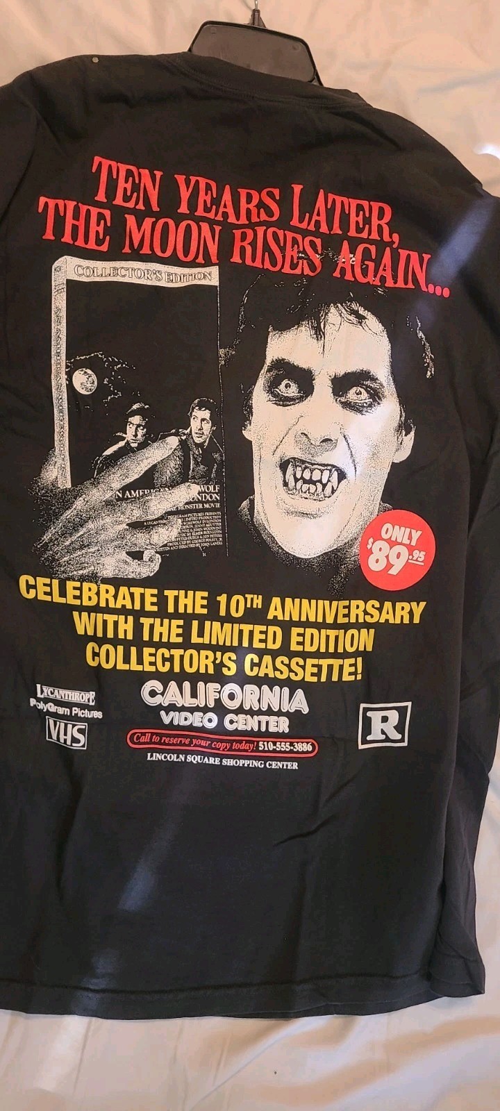 An American Werewolf In London Rucking Fotten Horror Retro T-Shirt Shirt 2XL gallery