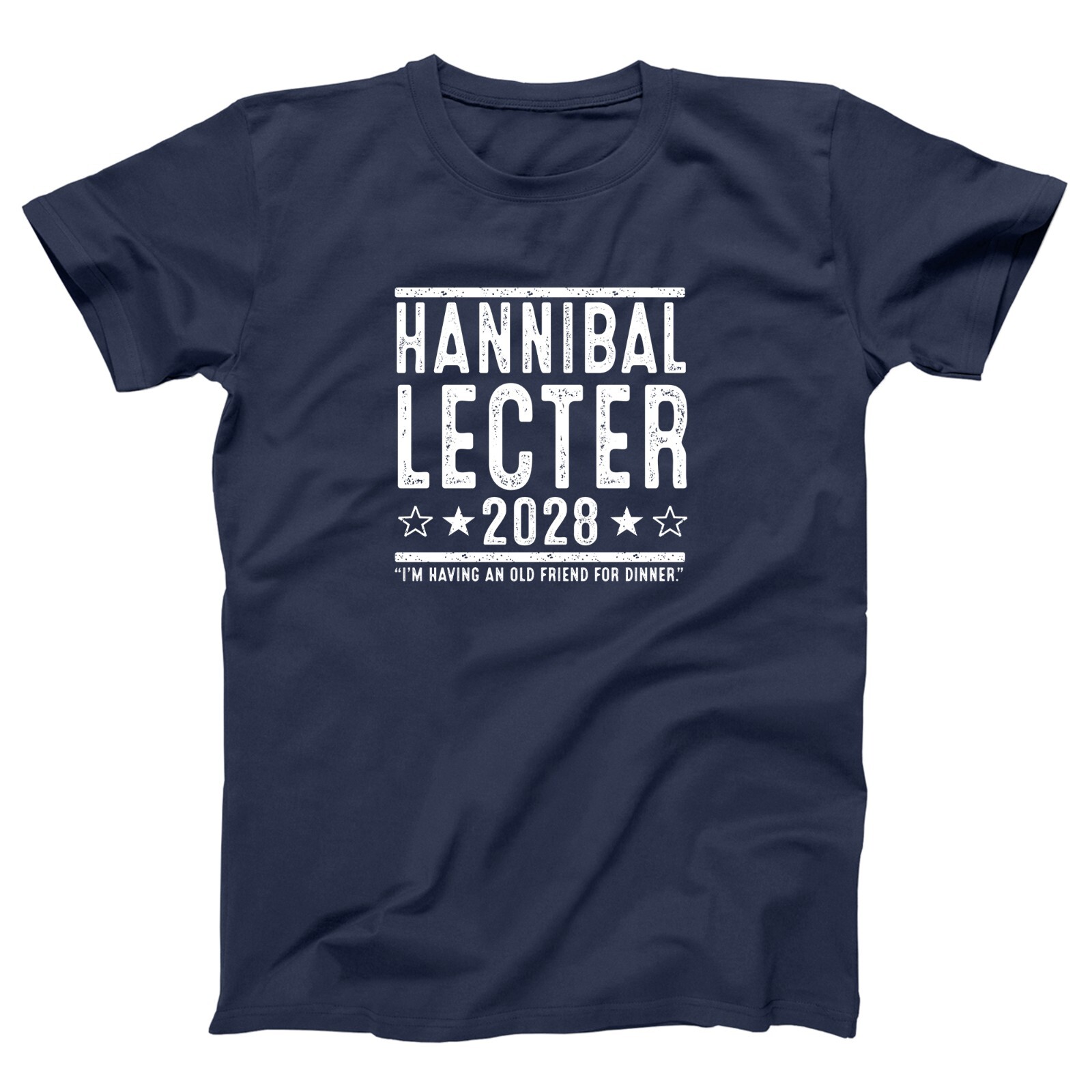 Hannibal Lecter 2028 Election – funny 90s 80s movie humor Xs-5x Unisex Tshirt