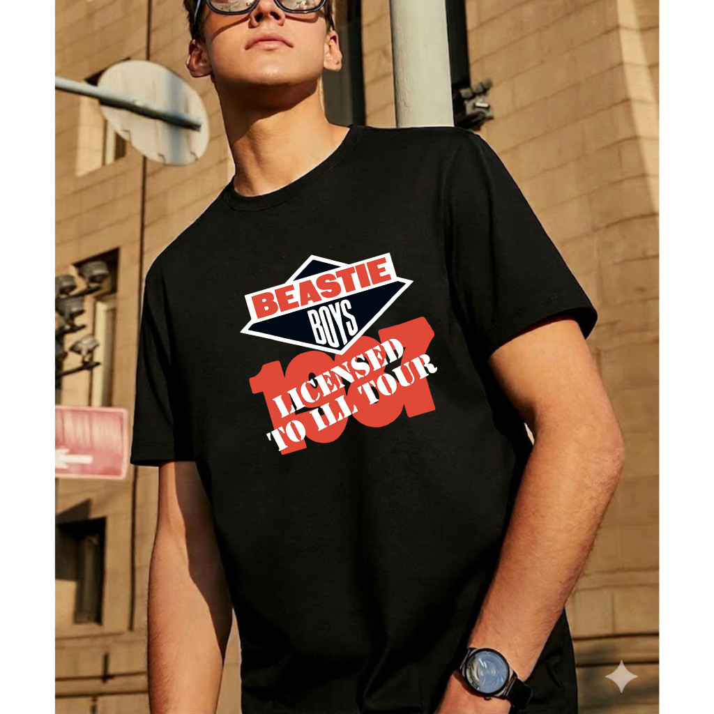 80s Old School Hip Hop Inspired 1987 Tour Style Street Legend Classic T-Shirt