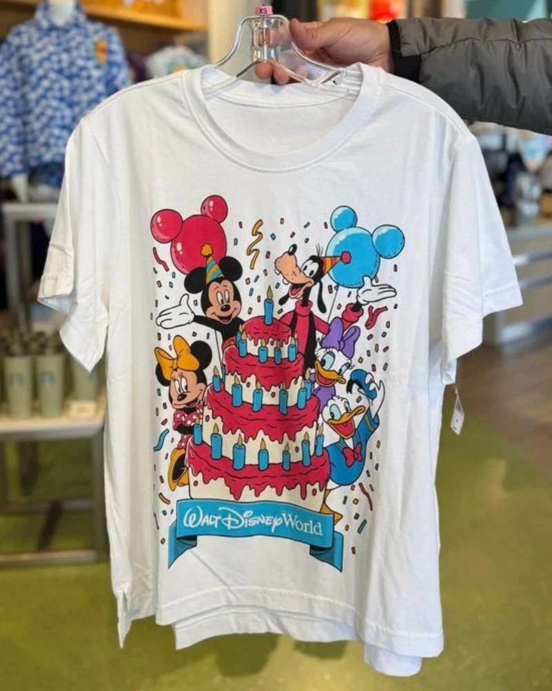 Mickey and Friends Birthday Cake T-shirt S-4XL BESTSELLER gallery