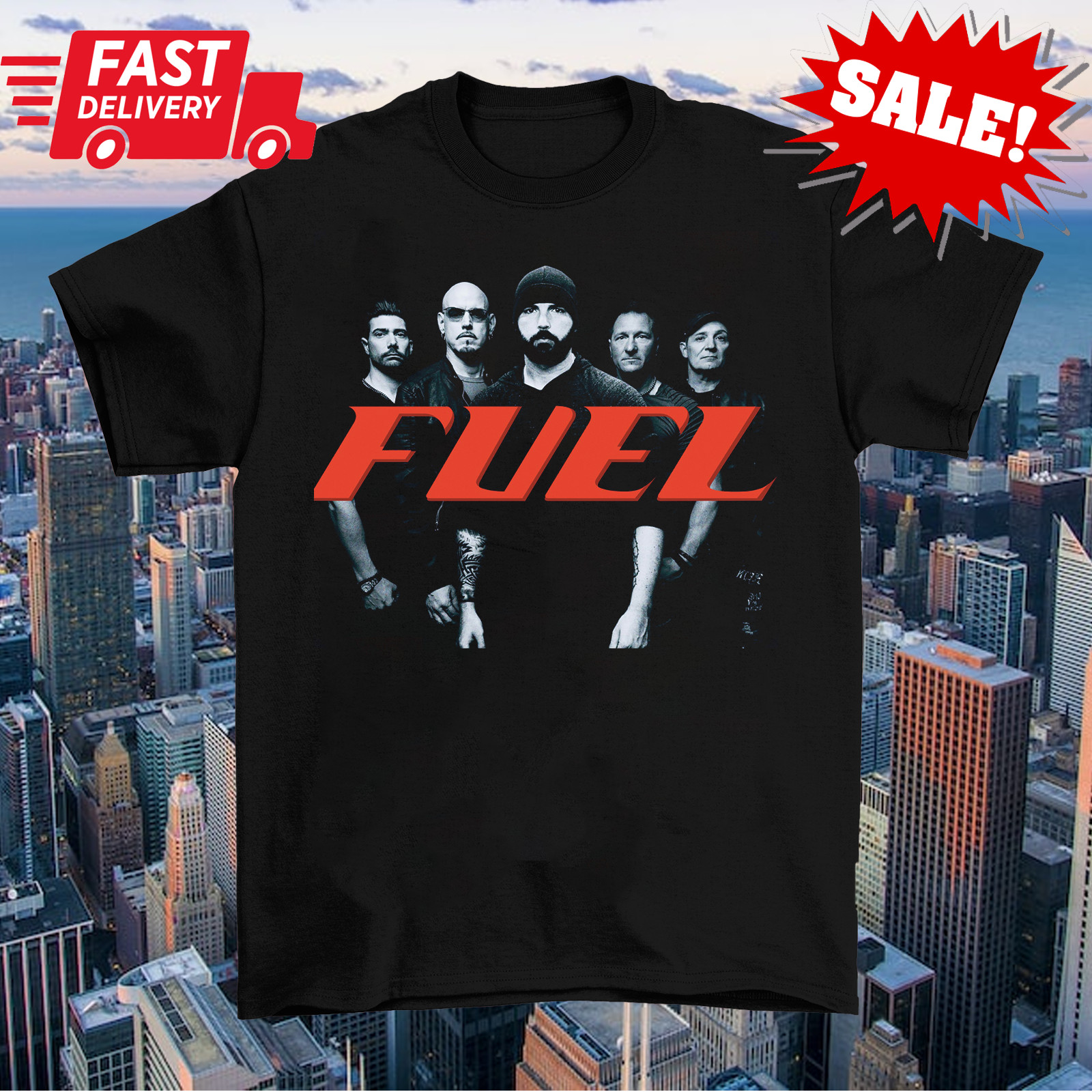 Collection Fuel band members Gift for fan Shirt Unisex Concert S-5XL II239 gallery