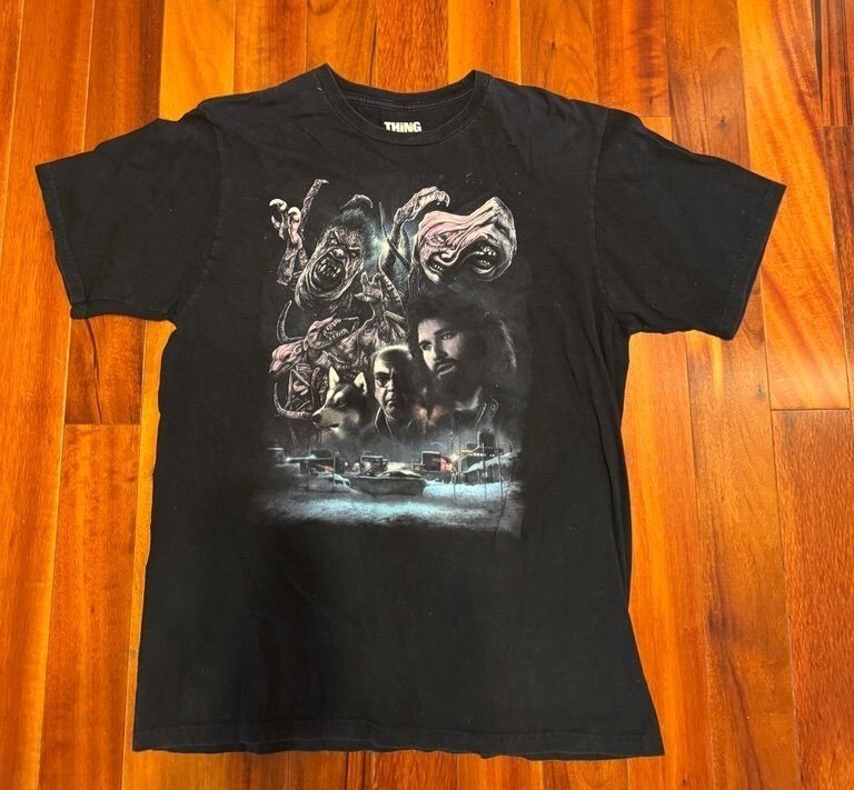 Vintage The Thing Limited Edition Men’s Large Black Tee Shirt Fright Rags