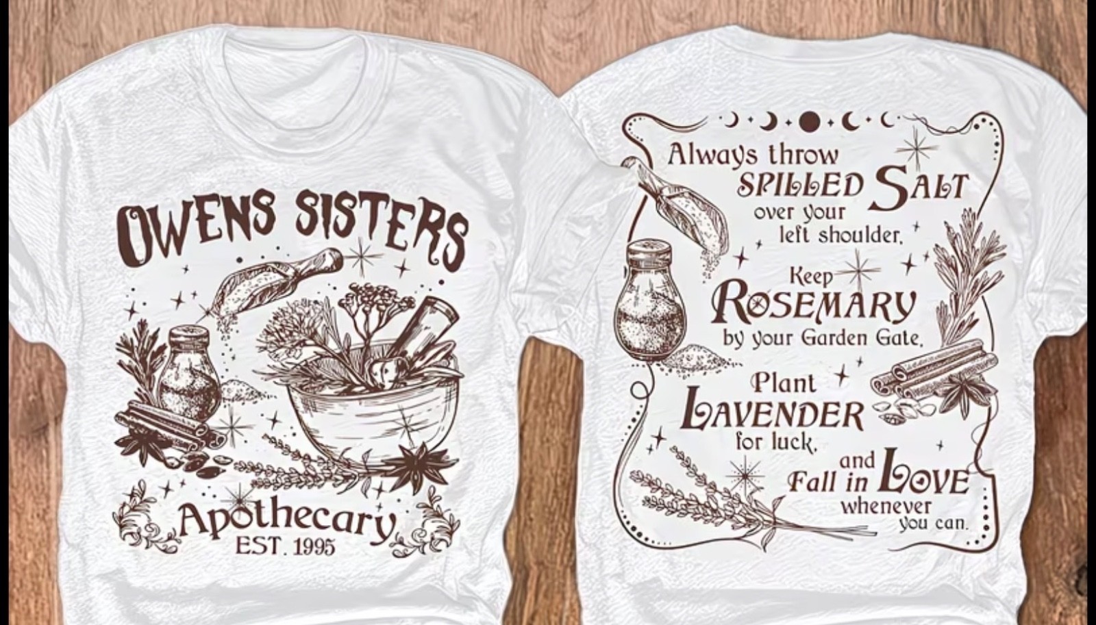 Practical Magic Movie Graphic Tee Multiple Sizes Available gallery