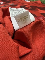A Bathing Ape Color Camo Shark Tee Red 2XL
