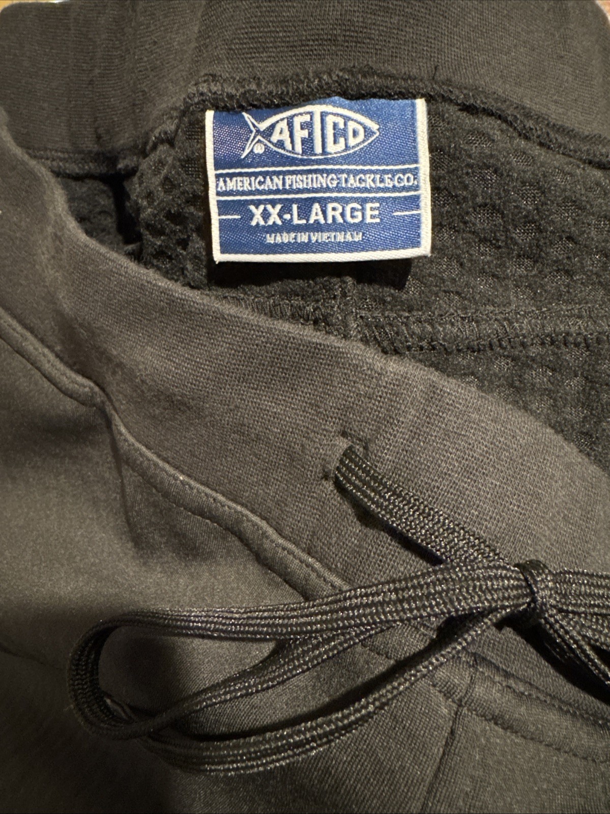 AFTCO F2 Mid Layer AFTech Pants Black Size XXL