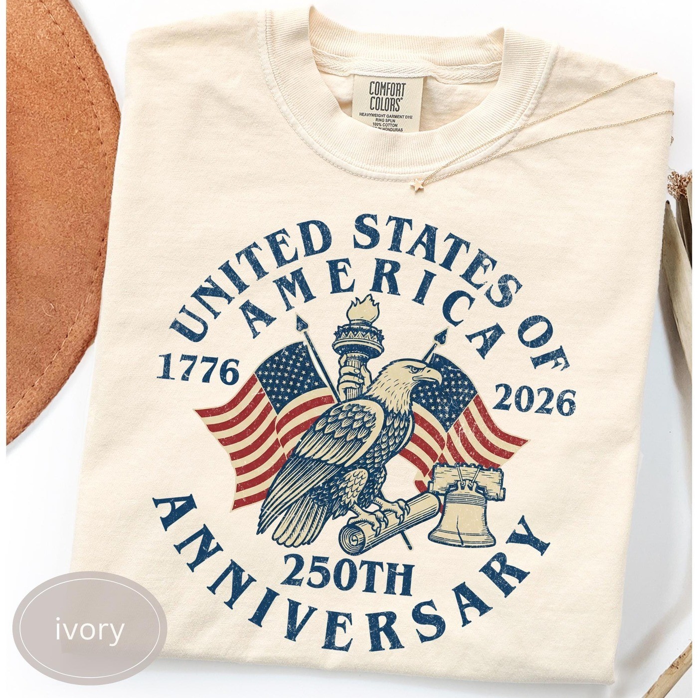 USA 250th Anniversary Shirt America 250 Vintage USA Flag Patriotic Tee Gift gallery