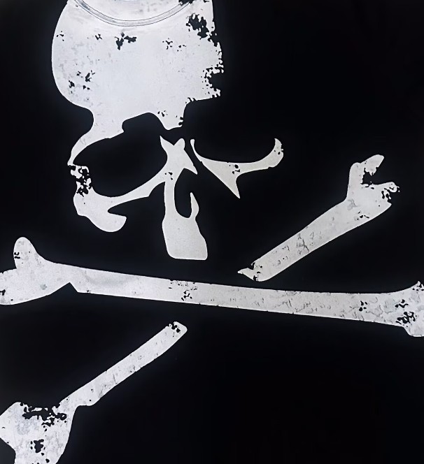 High Street Mastermind Skeleton Bones Printed Loose Short Sleeves T-shirts gallery