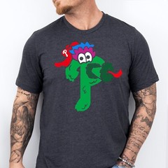 Philly PHANATIC Baseball themed Soft Ring Spun Cotton Unisex T-Shirt