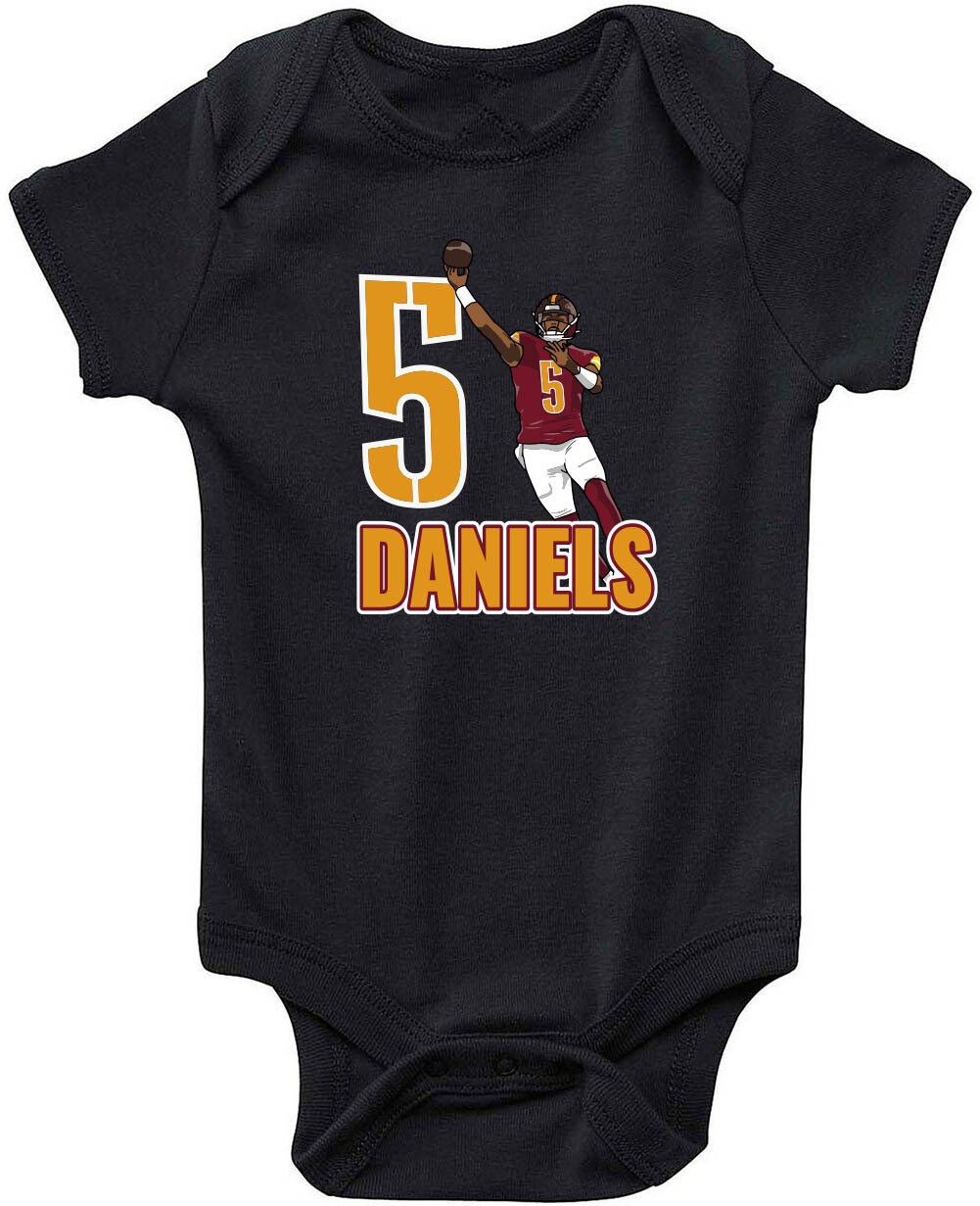 Jayden Daniels 5 Jersey Creeper Romper One Piece BABY