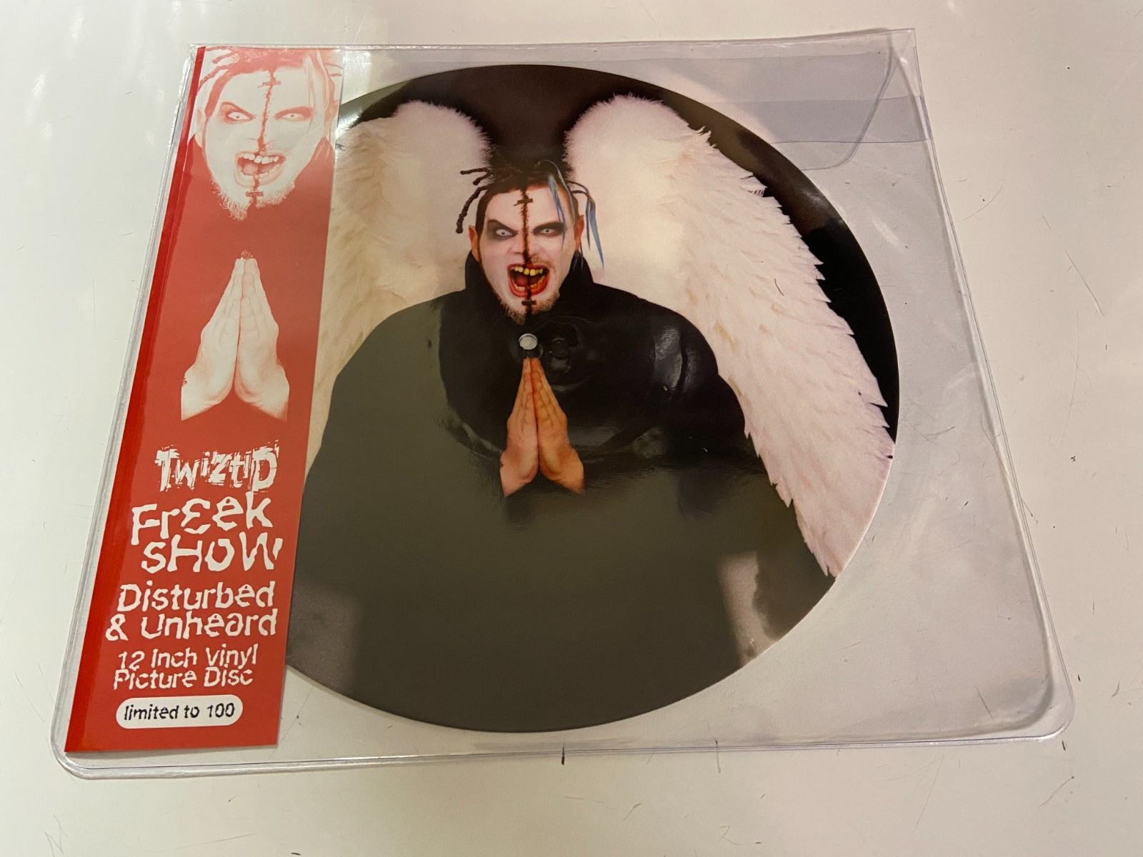 NEW Twiztid Freek Show Disturbed Unheard Photo Vinyl lp FINAL VERSION  1/100