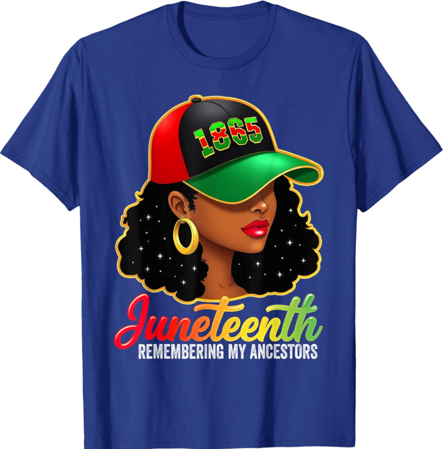 Juneteenth Remembering My Ancestors Black Women Juneteenth T-Shirt gallery