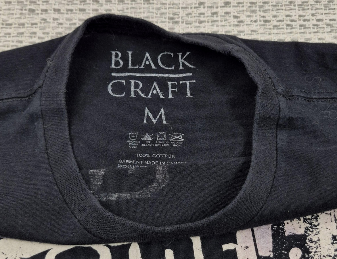 Blackcraft Cult Shirt Mens Medium Black Dead Inside Hearse Graphic Tee Gothic gallery