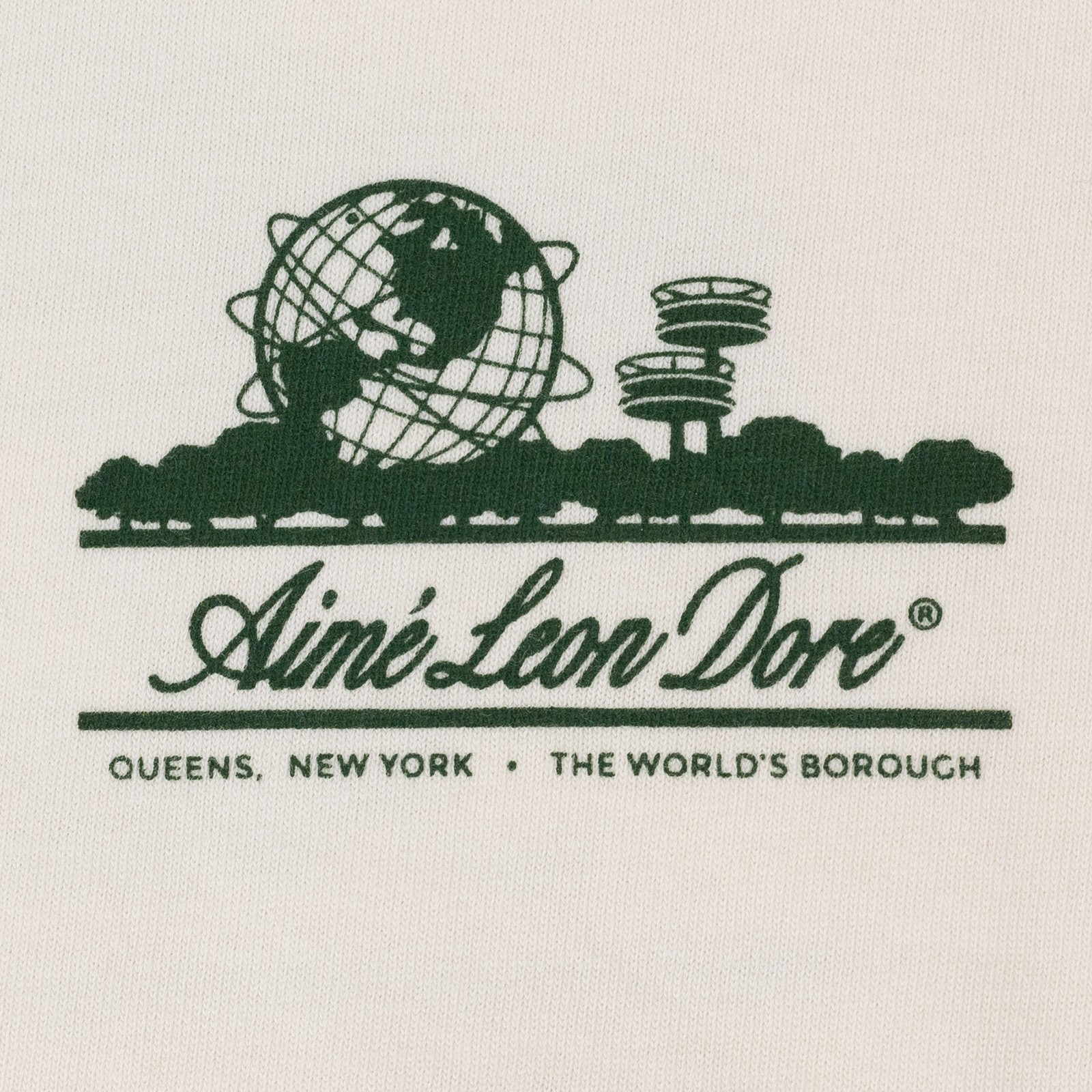 AIME LEON DORE Pristine Unisphere Tee SIZE L $85 gallery