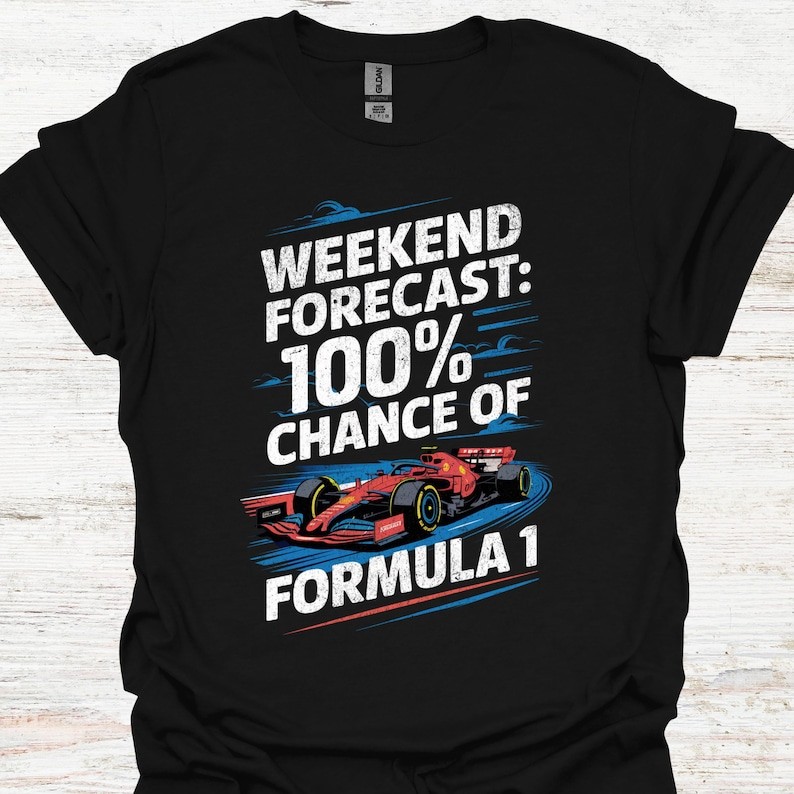 Formula 1 Racing Enthusiast Tee F1 Fan T-Shirt Motorsport Gift gallery