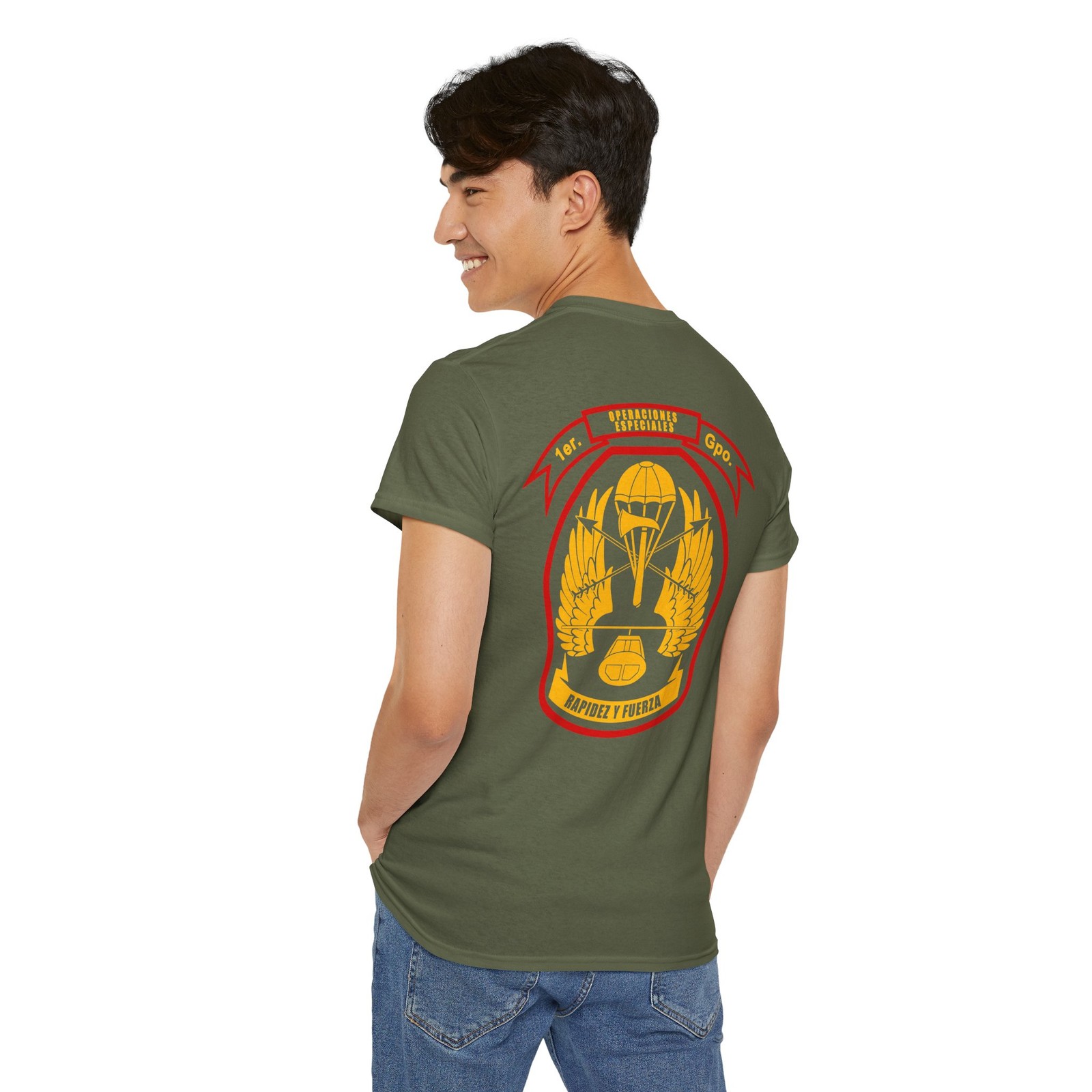 NEW Operaciones Especiales GOE Comando El Salvador Army Special Forces T-shirt gallery