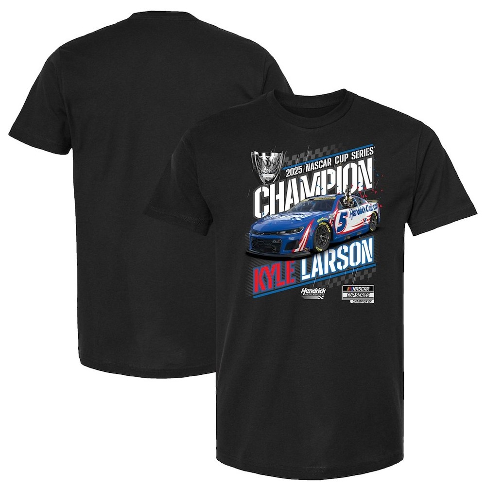 Kyle Larson Cup Series Champion Racing T Shirt Fan Tee