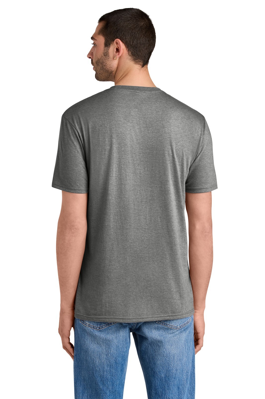 District DM130 Perfect Tri Tee Grey Frost 2XL gallery