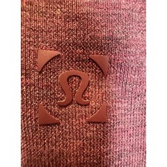 Lululemon Metal Vent Tech Long Sleeve Shirt Mens Maroon Burgundy Heathered Red