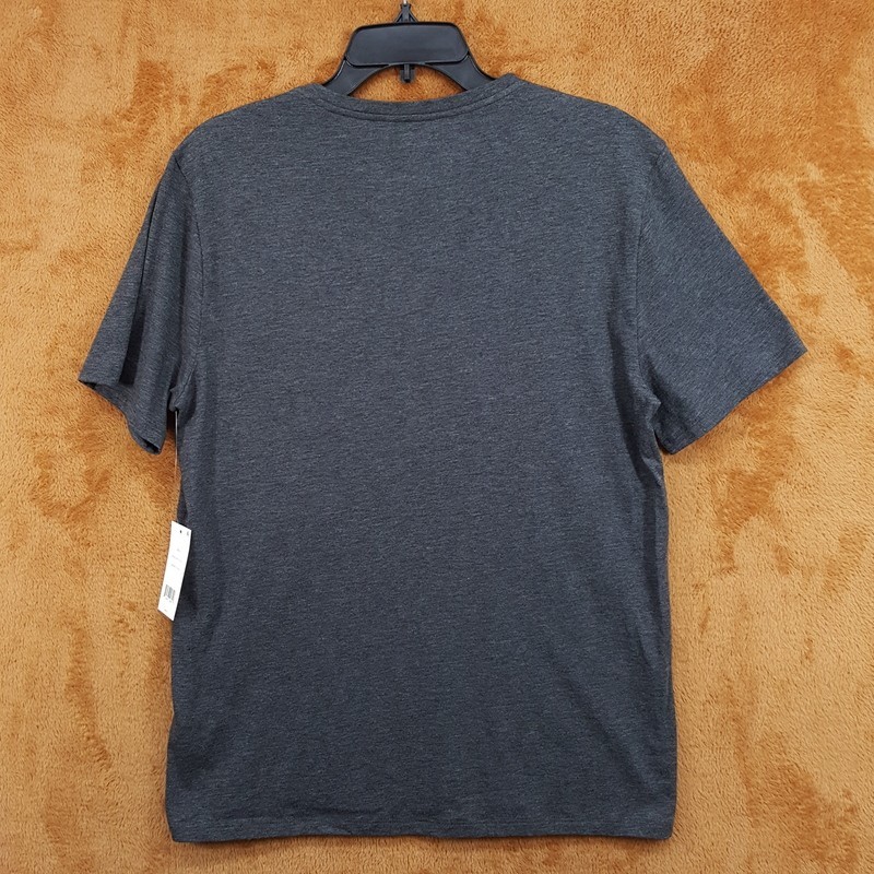 VINCE Shirt Mens Small Grey Pullover Crew Short Sleeve Pima Cotton T-Shirt Tee gallery