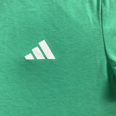 Adidas Shirt Mens Small Green Train Essentials Feel Ready Tee Short Sleeve