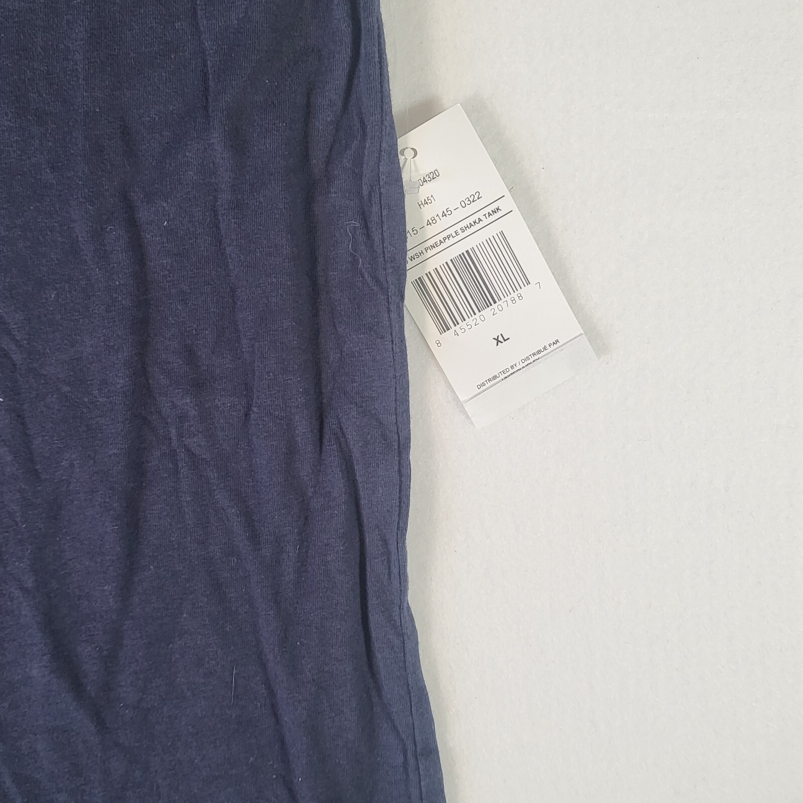 Hurley Men's Favorite fruit Bros Jersey graphic tank-top XLarge Dark Blue gallery